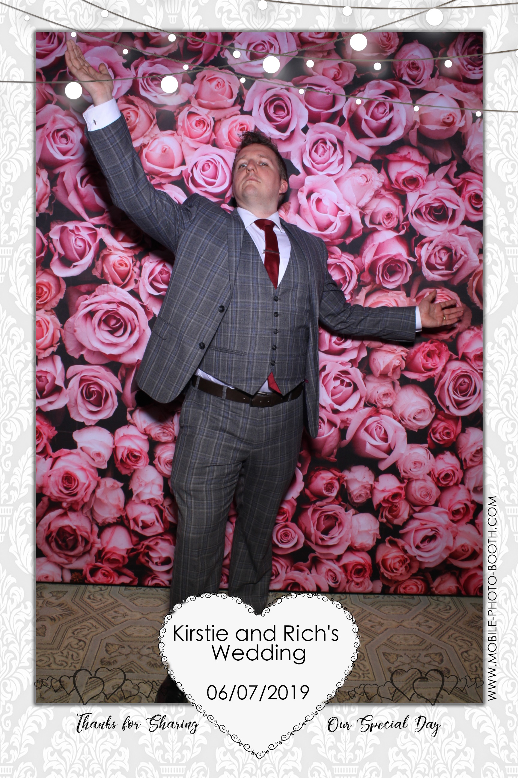 Kirstie and Richard's Wedding | View more photos from the event at images.mobile-photo-booth.com/u/MobilePhotoBoothUK/Kirstie-and-Richards-Wedding